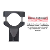 Soporte universal 360° para celular en motocicleta con carga USB integrada — imagen 4 de 7