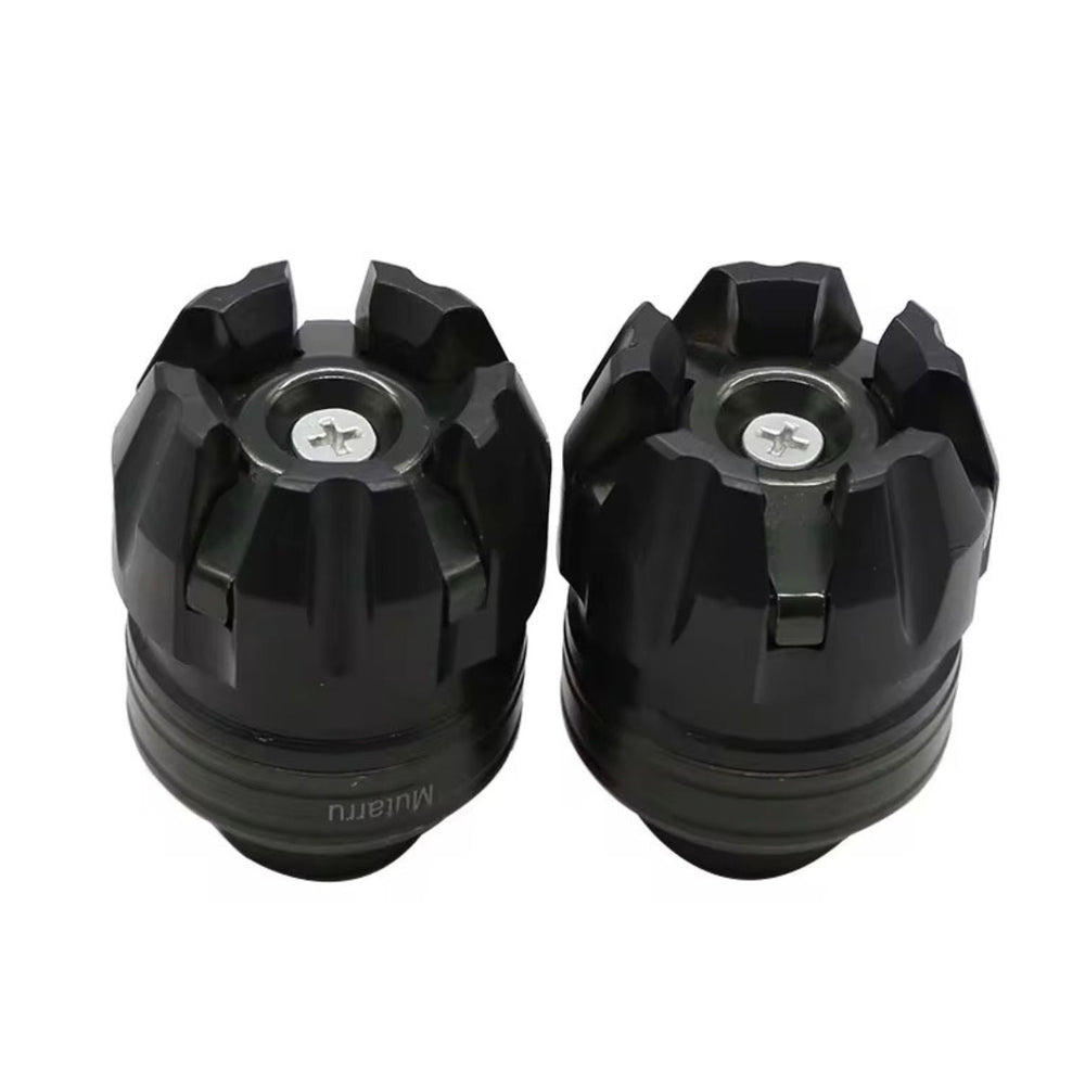 Sliders de eje y llanta antigolpes tipo racing para motocicleta