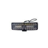 Faro rectangular LED de 52 luces con función alta/baja y DRL azul central — imagen 1 de 6