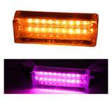 Luz LED de freno colorida estilo fantasma instalada en la parte trasera de una moto — imagen 4 de 4