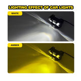 Faro LED auxiliar triple tipo proyector, impermeable y compatible con 12V-24V — imagen 5 de 6