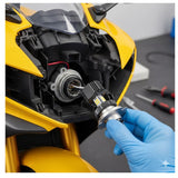 Foco LED automotriz tipo proyector ultra brillante con disipador de aluminio — imagen 6 de 6