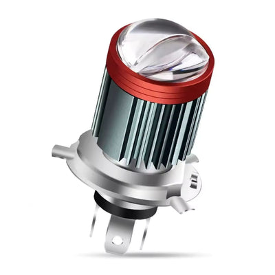 Bombilla LED spotlight de largo alcance para faro de motocicleta