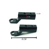 Soporte extensor metálico tipo L para retrovisor de motocicleta — imagen 4 de 4