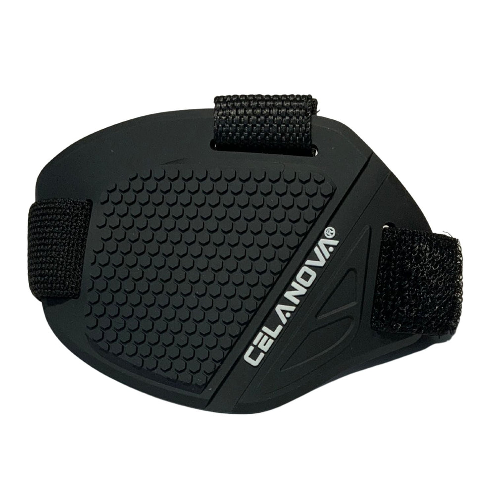 Protector de zapato con velcro antideslizante para palanca de cambios de moto