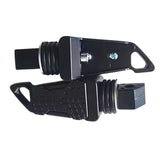 Par de estribos reposapiés traseros heavy duty para motocicleta con agarre antideslizante — imagen 1 de 4
