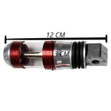 Par de reposapiés de aluminio CNC rojos con aluminio para motocicleta — imagen 2 de 3