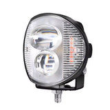 Faro LED tipo rally con doble lente lupa para moto, ATV, UTV y off-road — imagen 1 de 8