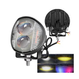Faro LED tipo rally con doble lente lupa para moto, ATV, UTV y off-road — imagen 5 de 8
