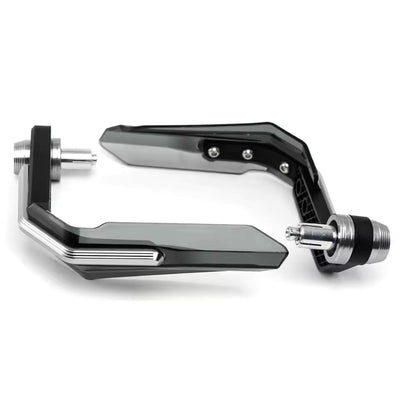 Par de guardamanos protectores universales tipo antiviento para moto