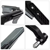 Par de guardamanos protectores universales tipo antiviento para moto — imagen 2 de 5