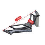 Alerón frontal racing estilo fibra de carbono para motocicleta — imagen 4 de 5