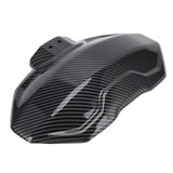 Salpicadera universal de fibra de carbono con kit de montaje para moto — imagen 1 de 6