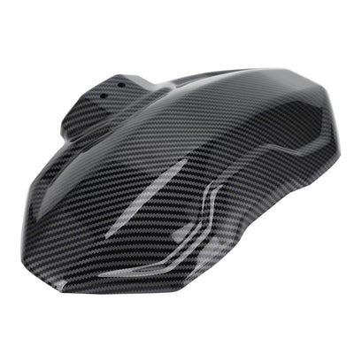 Salpicadera universal de fibra de carbono con kit de montaje para moto
