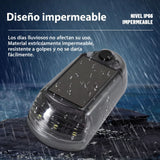 Luz LED solar multicolor con certificación IP66 instalada en vehículo off-road — imagen 2 de 5