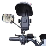 Soporte de celular con diseño de sombrero de gato para manubrio de moto — imagen 2 de 4