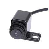 Switch rocker impermeable para moto con base de montaje y cableado — imagen 3 de 5