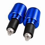 Par de bar end de aluminio CNC para manubrio de motocicleta — imagen 7 de 7