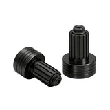 Par de contrapesos de manubrio en aluminio CNC estilo racing para moto — imagen 4 de 5