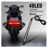 Barra LED flexible multifuncional de freno para la parte trasera de moto — imagen 5 de 6