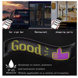 Panel LED flexible programable con control por app Bluetooth — imagen 3 de 5