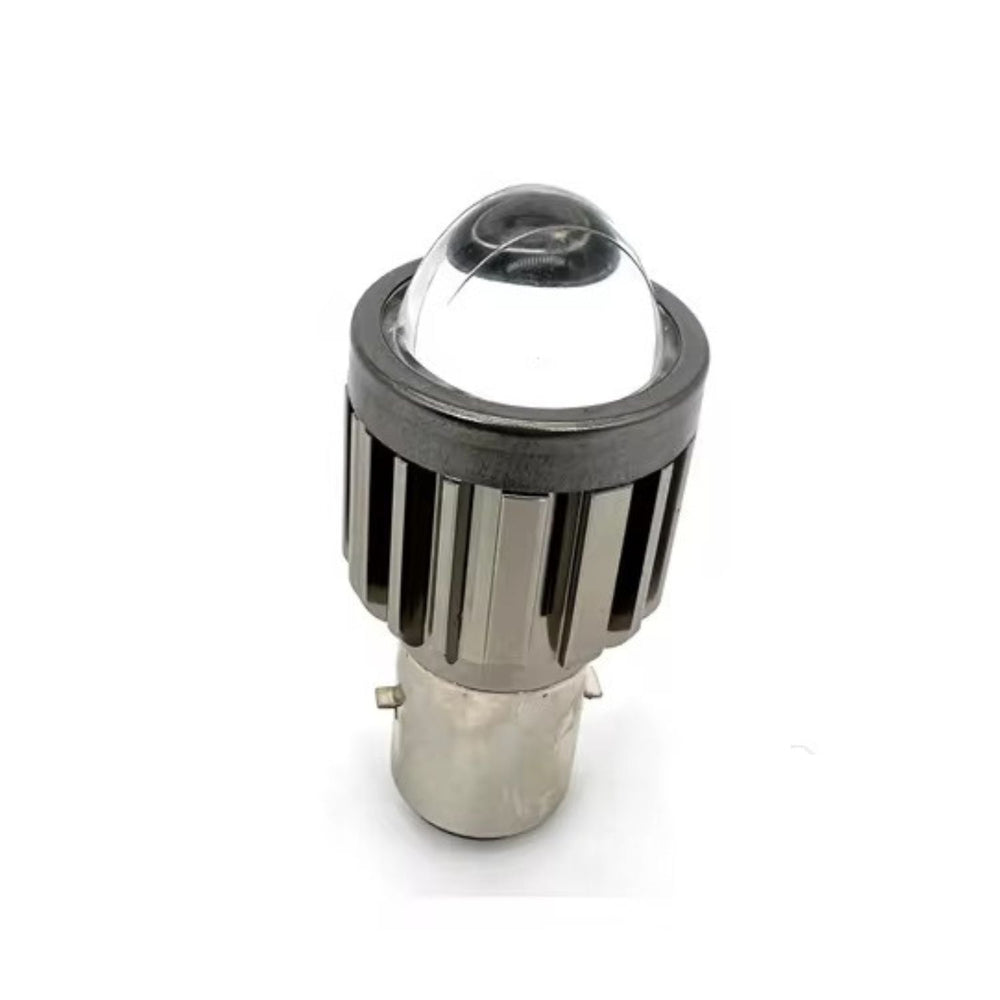 Foco LED tipo proyector fisheye para moto y auto, compatible con 12V-80V