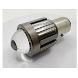 Foco LED tipo proyector fisheye para moto y auto, compatible con 12V-80V — imagen 2 de 5