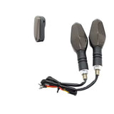 Intermitente LED dinámico secuencial de 16 cm para moto naked, luz diurna tipo flecha — imagen 1 de 5