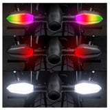 Intermitente LED dinámico secuencial de 16 cm para moto naked, luz diurna tipo flecha — imagen 2 de 5