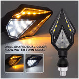 Direccionales LED deportivas tipo flecha con soporte flexible antivibración — imagen 5 de 6