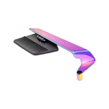 Espejos retrovisores universales para moto con acabado tornasol glossy y base ajustable — imagen 3 de 6