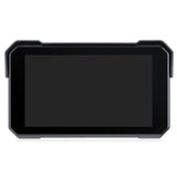 Pantalla de 5 pulgadas para moto con CarPlay y Android Auto instalada en manillar — imagen 1 de 3