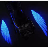 Luces LED de proyección tipo alas para motocicleta instaladas en la parte baja — imagen 4 de 4