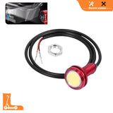 Luz LED roja tipo ojo de águila de aluminio para scooter eléctrico — imagen 4 de 4