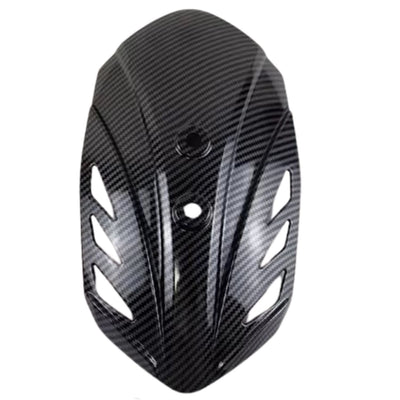 Guardabarros trasero estilo racing con soportes CNC tornasol para moto