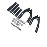 Kit de soportes ajustables para salpicadera de moto o scooter, con herrajes — imagen 2 de 3
