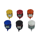 Depósito de líquido de frenos universal en aluminio con acabado racing para moto — imagen 3 de 5