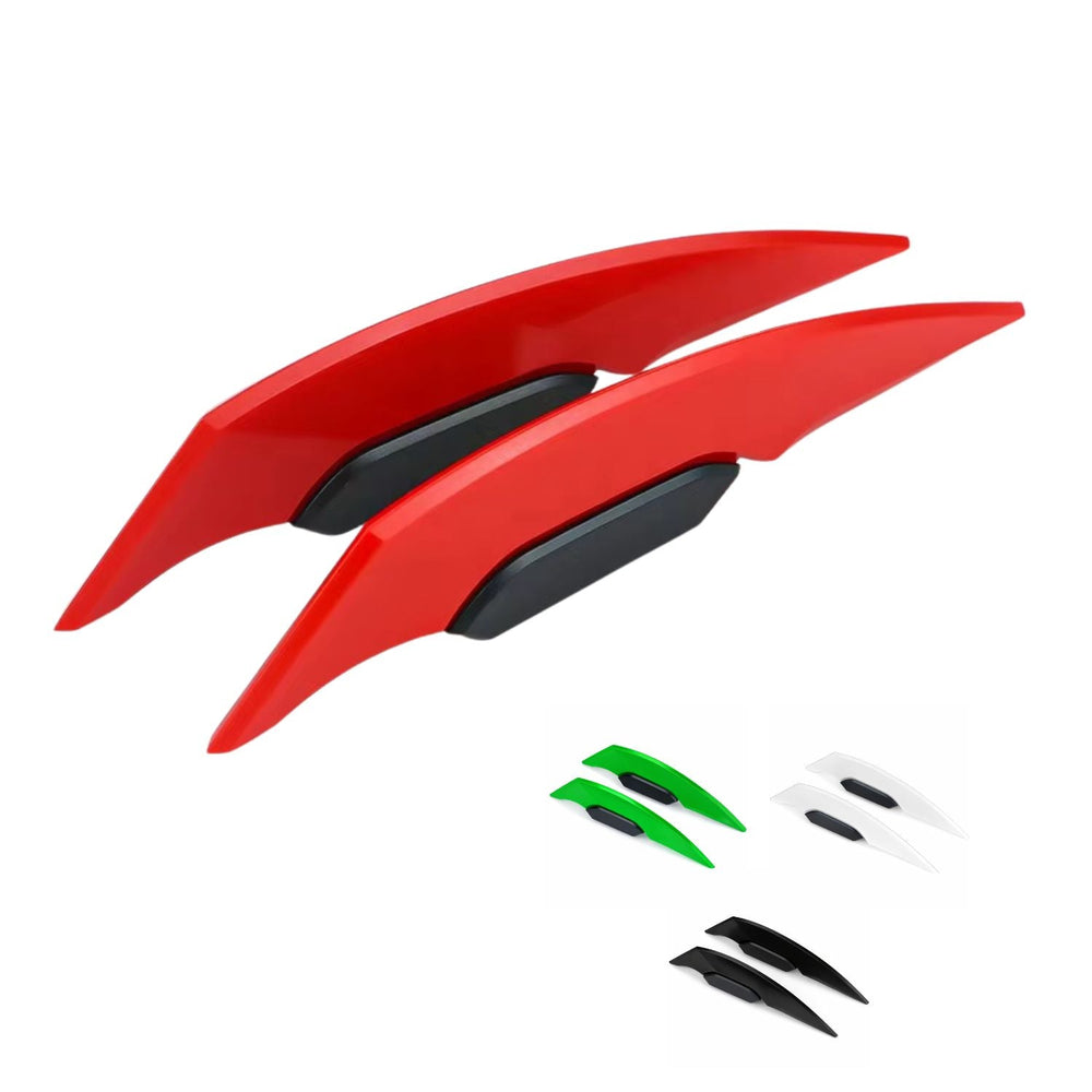 Alerón spoiler aerodinámico universal adhesivo para motocicleta
