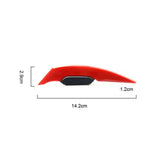 Alerón spoiler aerodinámico universal adhesivo para motocicleta — imagen 6 de 8