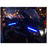 Juego de manijas de freno y clutch transparentes con luz LED para motocicleta — imagen 5 de 5