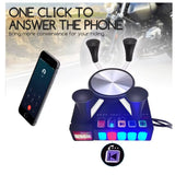 Kit 3 en 1 para moto con soporte de celular, bocinas y control Bluetooth — imagen 4 de 6