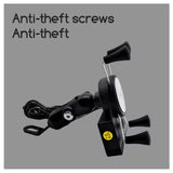 Kit 3 en 1 para moto con soporte de celular, bocinas y control Bluetooth — imagen 5 de 6