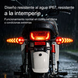 Intermitentes LED de flujo secuencial con luz DRL azul, resistentes al agua IP67 — imagen 4 de 5