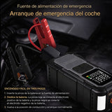 Arrancador de emergencia 3 en 1 con compresor de aire y power bank — imagen 3 de 4