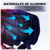 Faro LED universal para moto con disipación de calor y doble tonalidad de luz — imagen 3 de 7