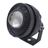 Faro explorador LED con lente lupa y modos multicolor para moto, bicicleta o ATV — imagen 3 de 7