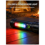 Linterna LED magnética con COB lateral, aluminio y resistencia IPX4 — imagen 4 de 6