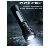Linterna LED magnética con COB lateral, aluminio y resistencia IPX4 — imagen 5 de 6