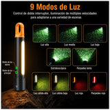 Lámpara con mosquetón, zoom y 9 modalidades de iluminación — imagen 5 de 6