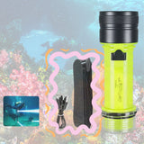 Lámpara acuática sumergible recargable con luz dual y pulsera de sujeción — imagen 4 de 6